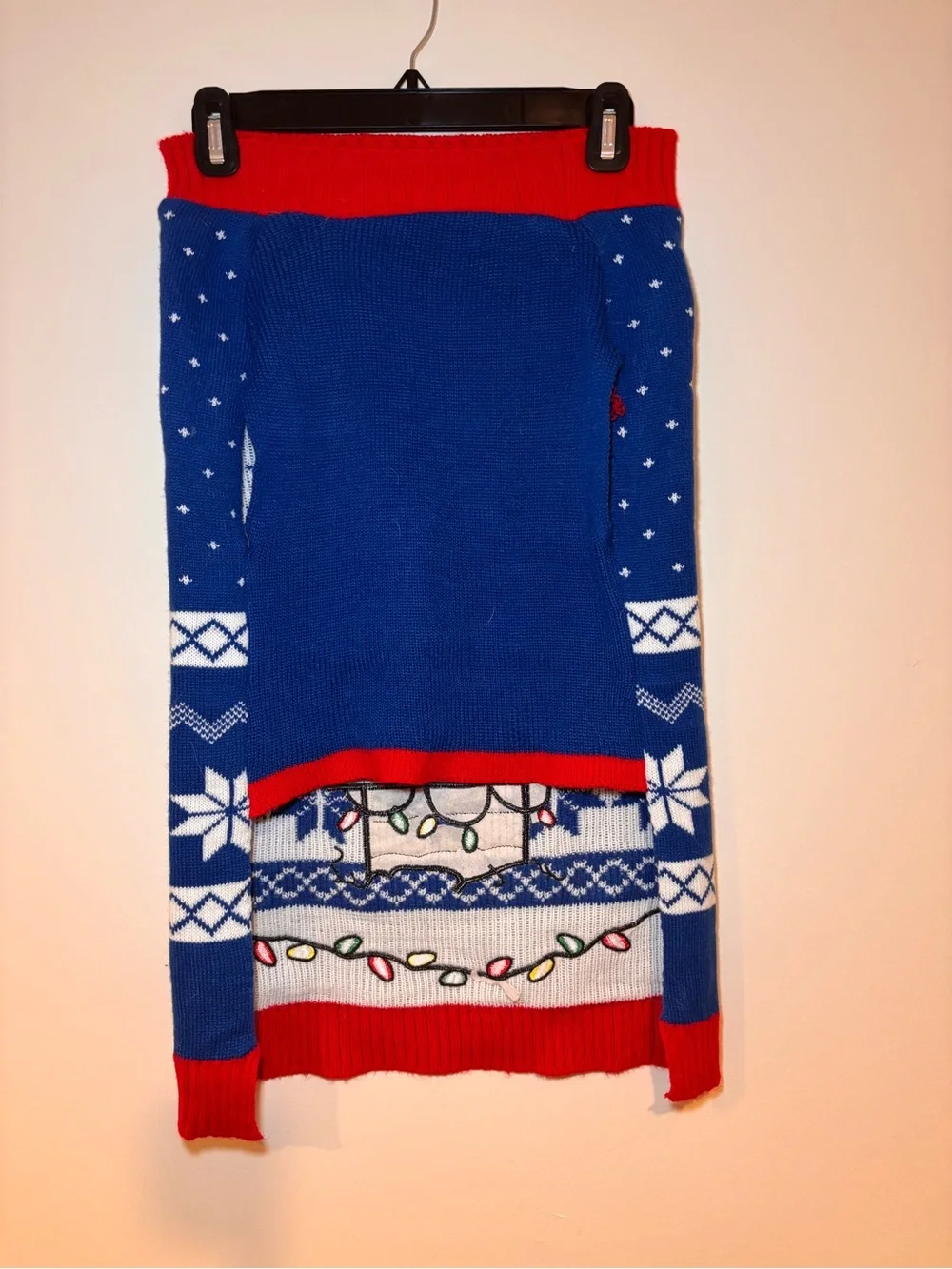Peanuts blue knit